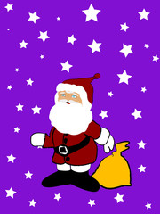 santa claus illustration