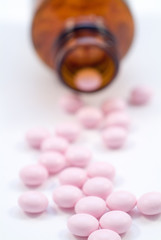 bottle of pills