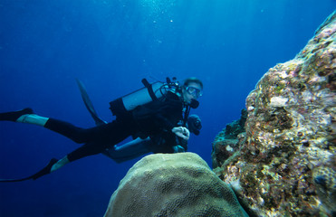 scuba diving