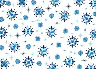 christmas background. snowflakes
