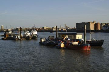 Fototapeta premium river thames london england uk