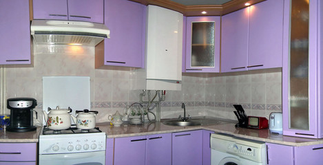 violet kitchen