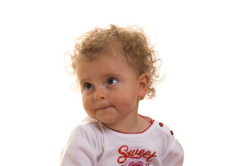 Naklejka premium sweet girl