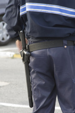 matraque de policier