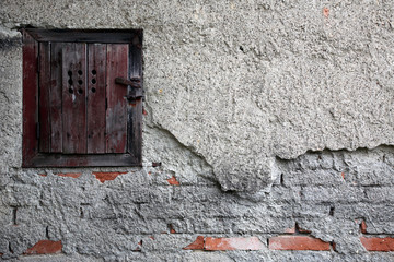 old wood little door