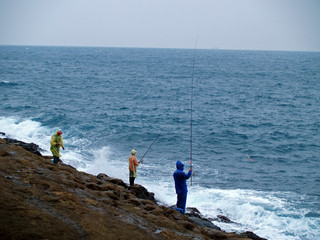 Fototapeta na wymiar sea fishing