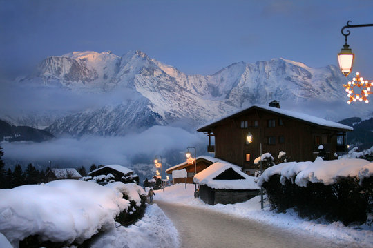 l'image de sommet mont-blanc
