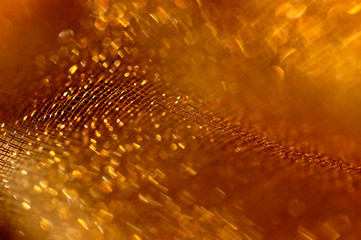 golden wave background