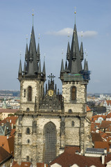 prague. old church