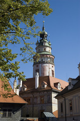 old castle in cesky krumlov