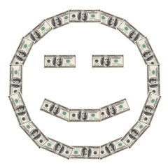 dollar smiley happy