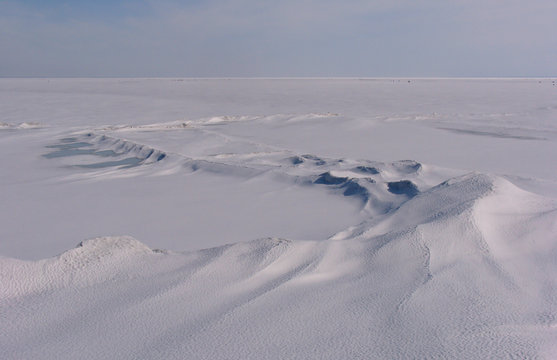 siberian winter landscape
