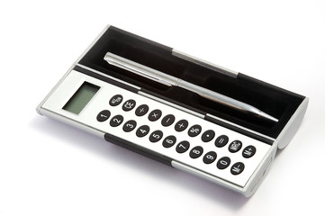 caculator with pen