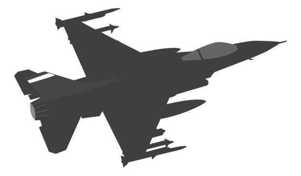 figher armed airplane