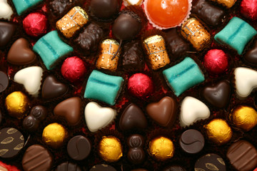 assortiment de chocolats