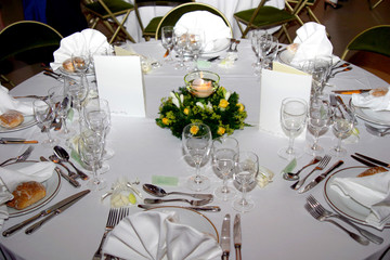 table de mariage