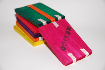 unfolded wooden toy for children