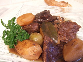 plat en sauce