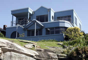 blue mansion