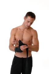 Fototapeta premium boxing tape