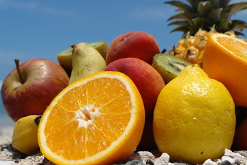 gros plan sur fruits