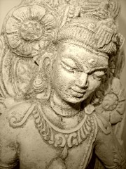 Naklejka na ściany i meble statua Divinité hindou