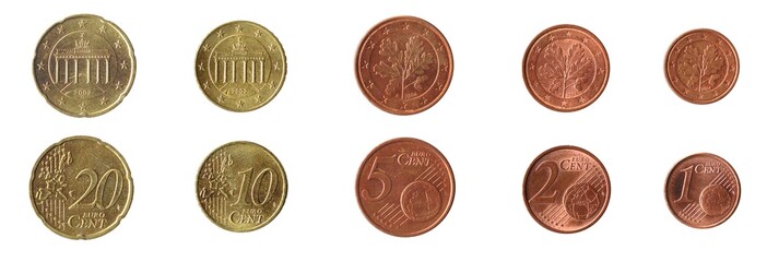deutsche euro cent münzen