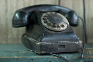 old phone closeup
