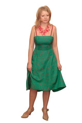 Fototapeta premium young lady standing