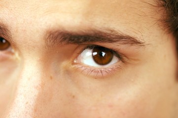 Obraz premium human gaze