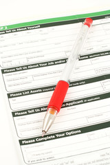 credit card application