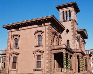 Obraz premium christmas at victoria mansion