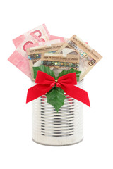 money gift for christmas