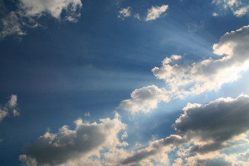 Fototapeta na wymiar himmel sky wolken clouds