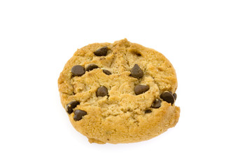 single chocolate chips cookie
