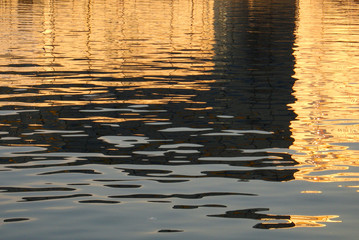 water reflections