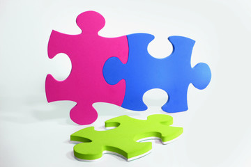 Obraz premium puzzle pieces