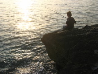 niño pescador