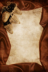 vintage christmas frame