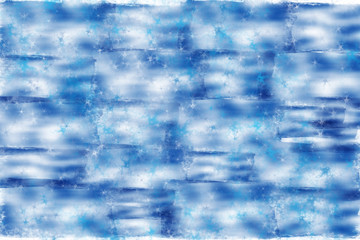 blue winter background