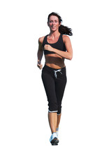 woman running