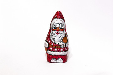 pere noel en chocolat
