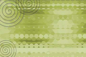 green coil background