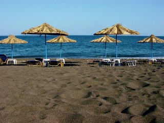 beach setting