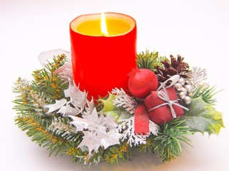 christmas candle