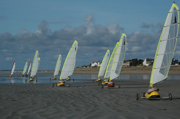 Fototapeta premium chars à voile