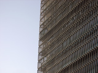 steel clad office building