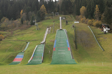 ski jumping stadium
