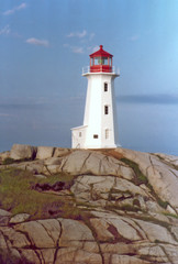 Fototapeta na wymiar lighthouse at peggy's cove