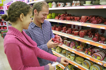 couple in shop
